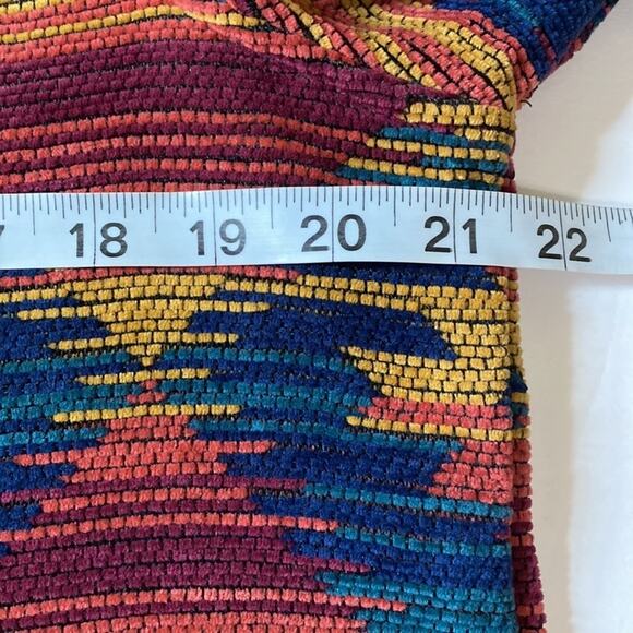 VTG Alfred Dunner tapestry Aztec Southwestern Print Blazer jacket cardigan 12 - Picture 9 of 12